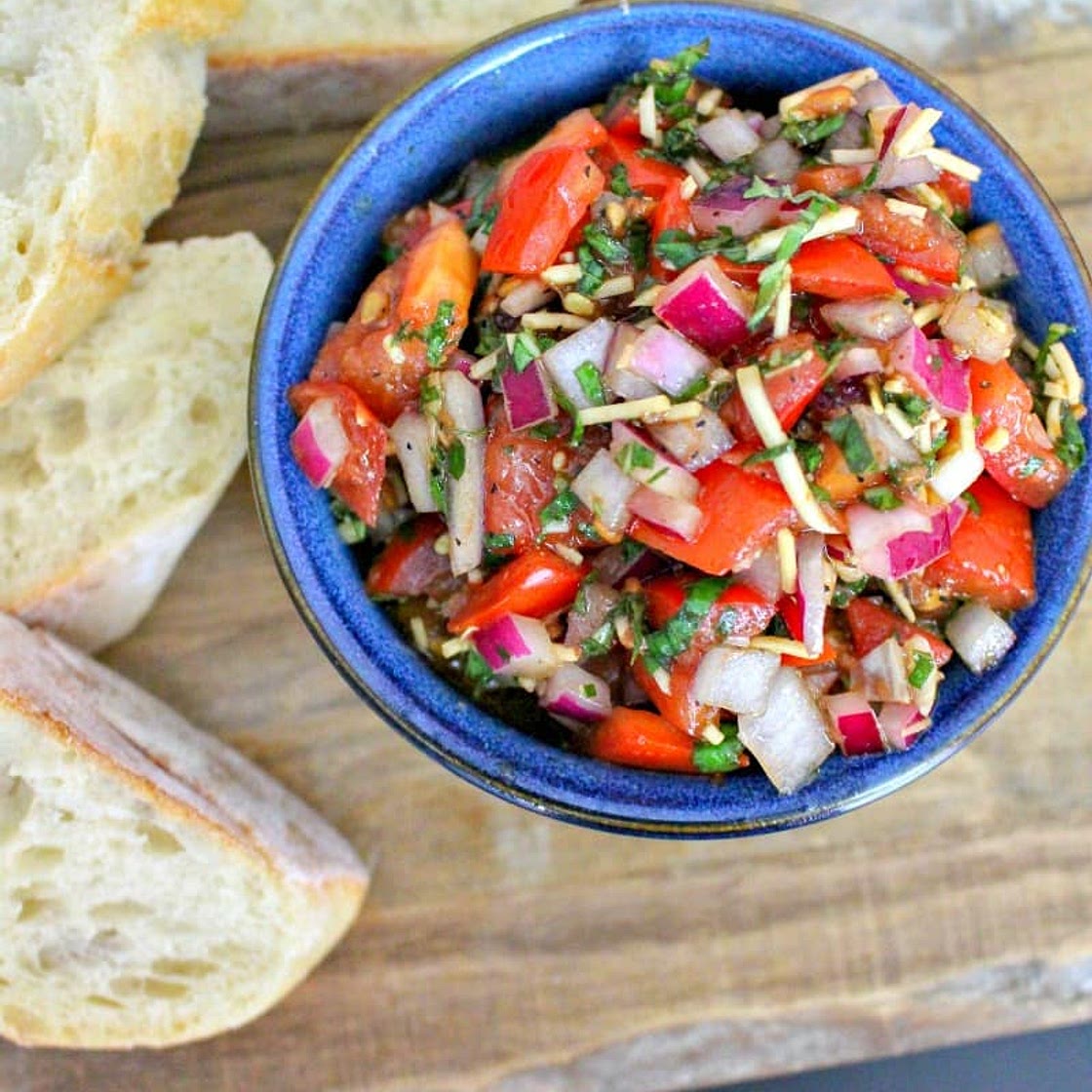 Easy Bruschetta Recipe