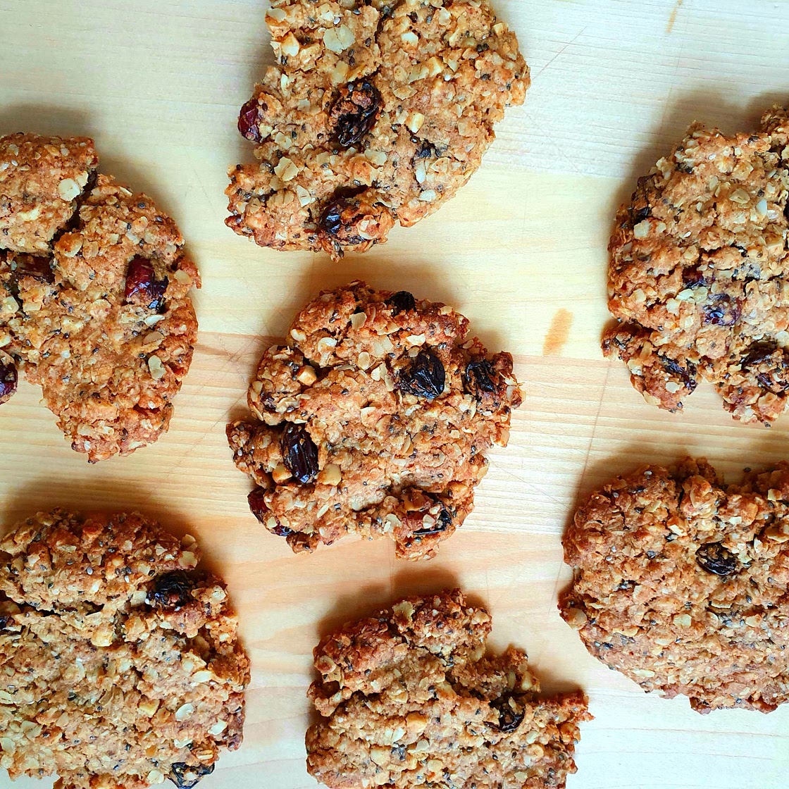 Easy Flourless Granola Cookies