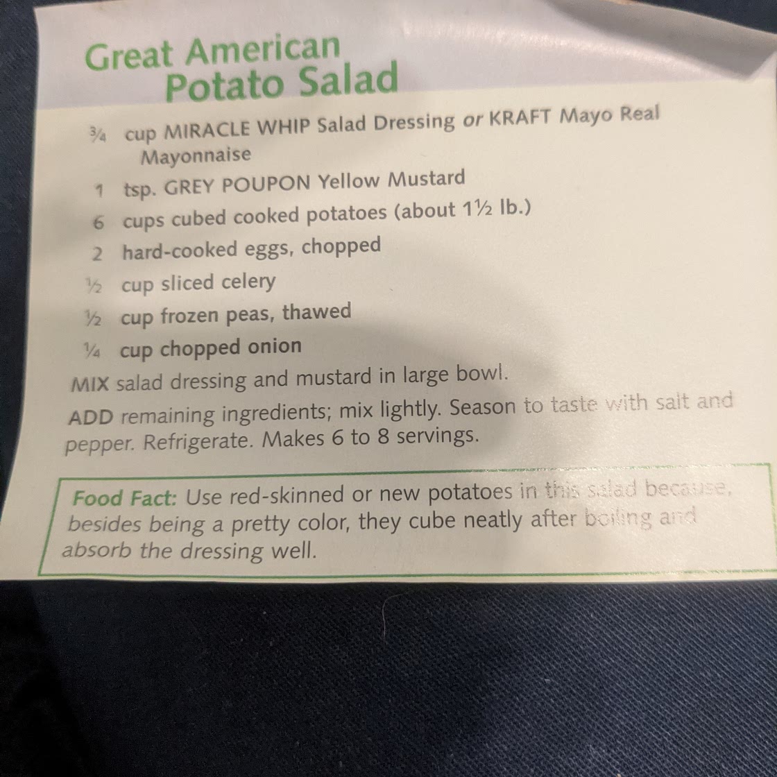 Classic Potato Salad