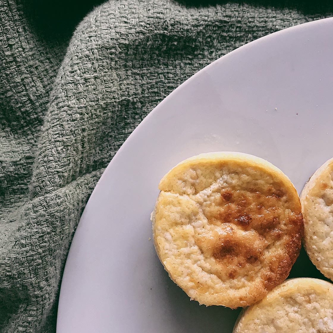 Coconut banana custard — Boob to Food