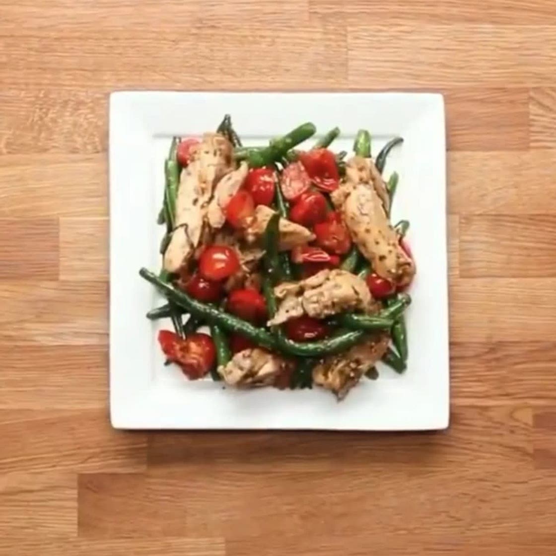Pesto chicken and veggies