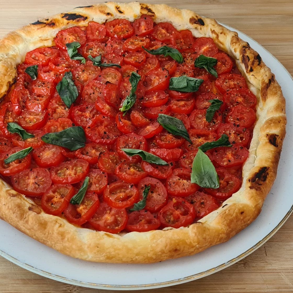 Tarte fine a la tomate