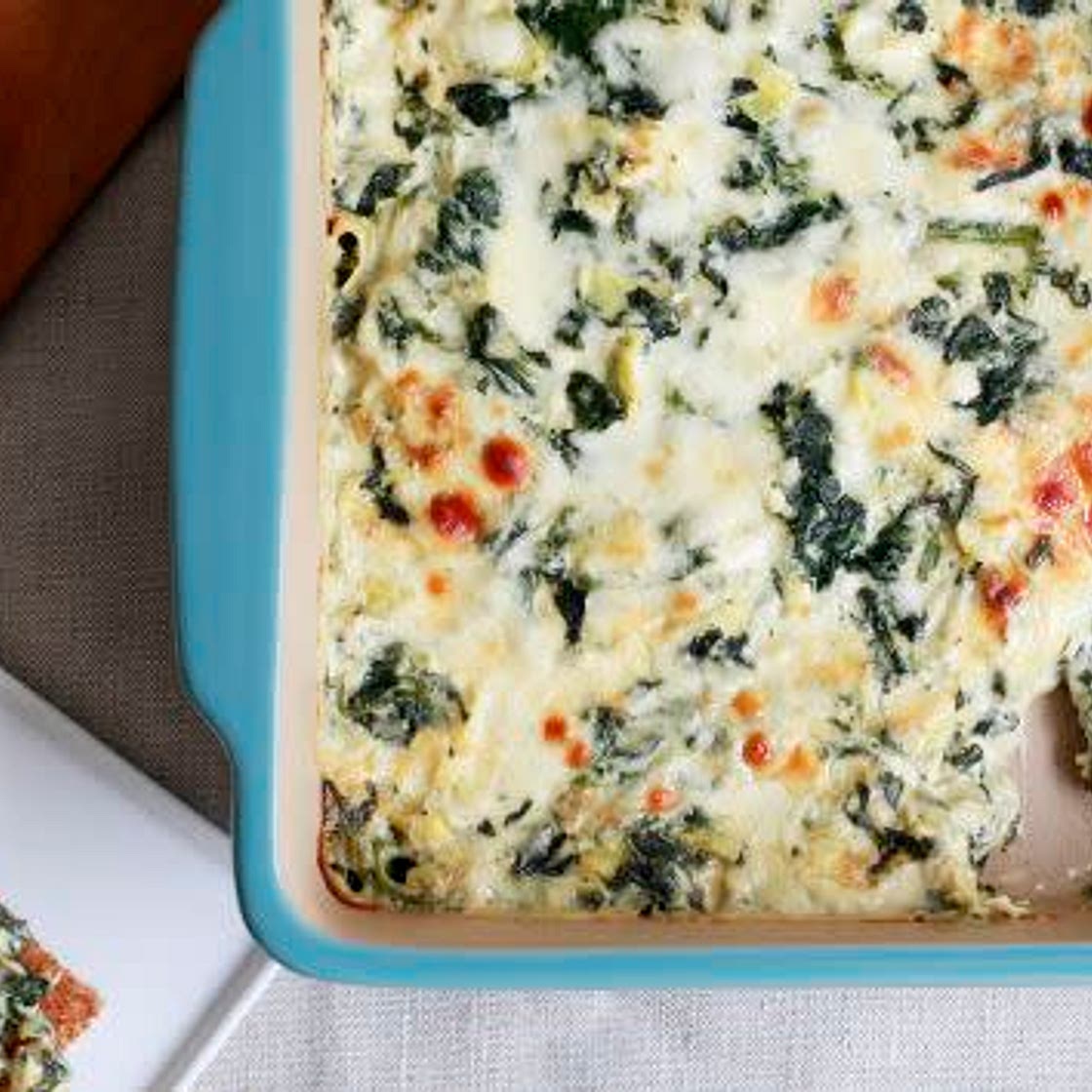 COPYCAT APPLEBEE'S HOT ARTICHOKE AND SPINACH DIP