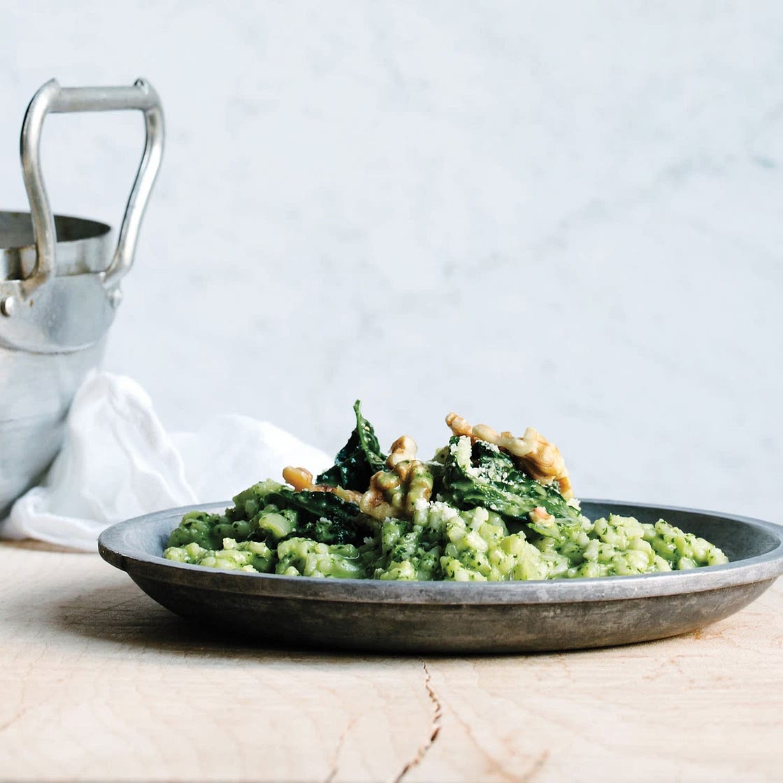 Kale Pesto Risotto