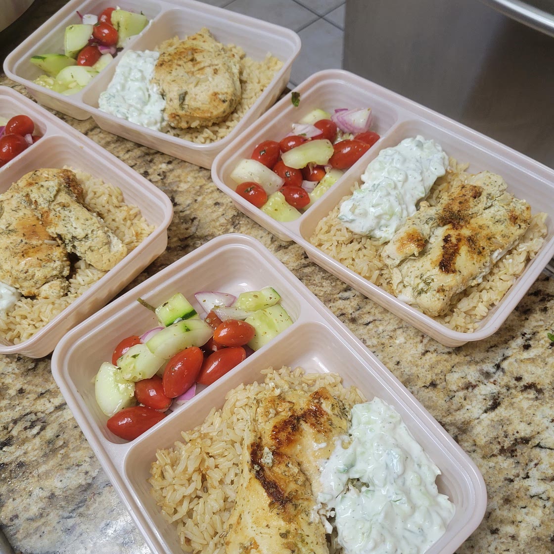 Greek Chicken Bowls (Meal Prep Easy)
