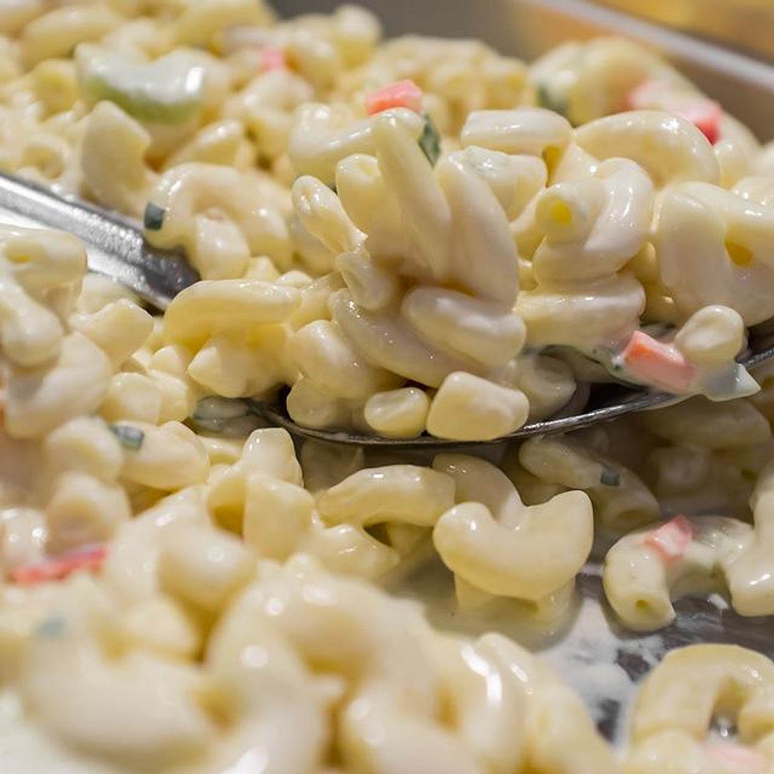 Creamy Sweet Hawaiian Macaroni Salad
