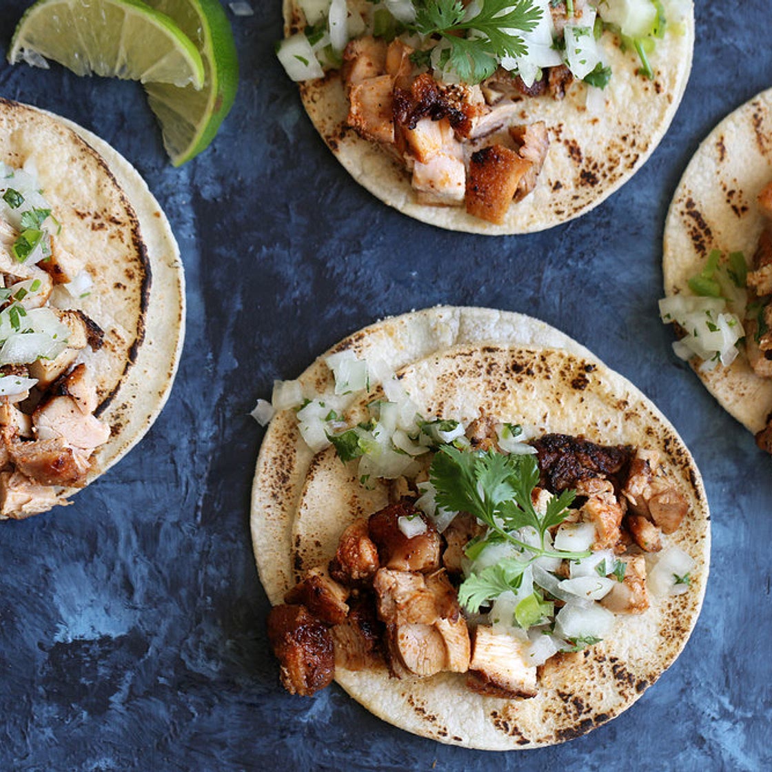 Mexican Chicken Street Tacos