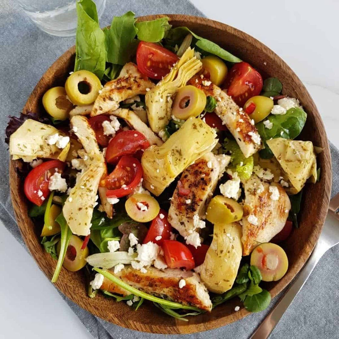Artichoke Chicken Salad