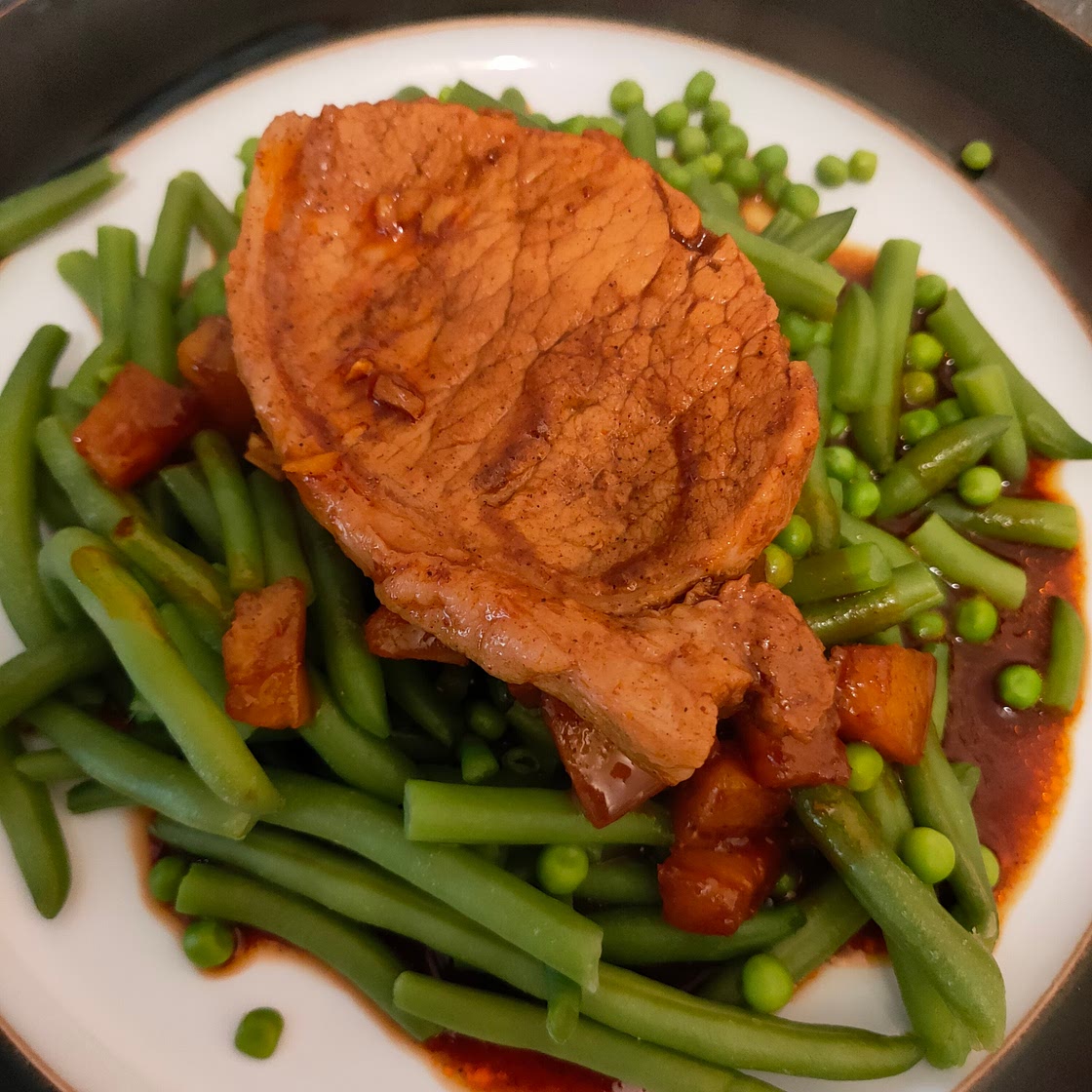 Ginger and Pineapple Pork