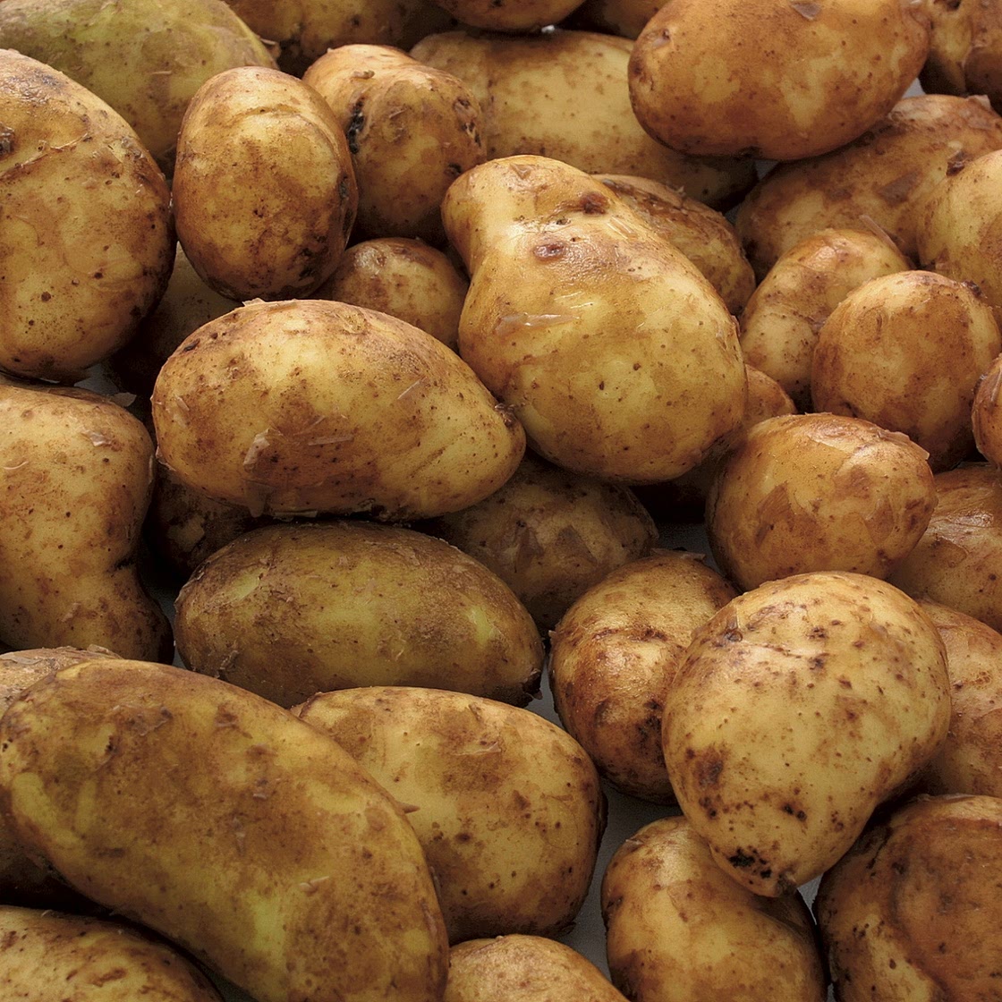 New Potatoes with Bacon and Onion