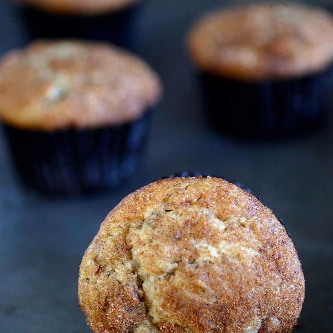 Cinnamon Swirl Banana Muffins - Deliciously Declassified