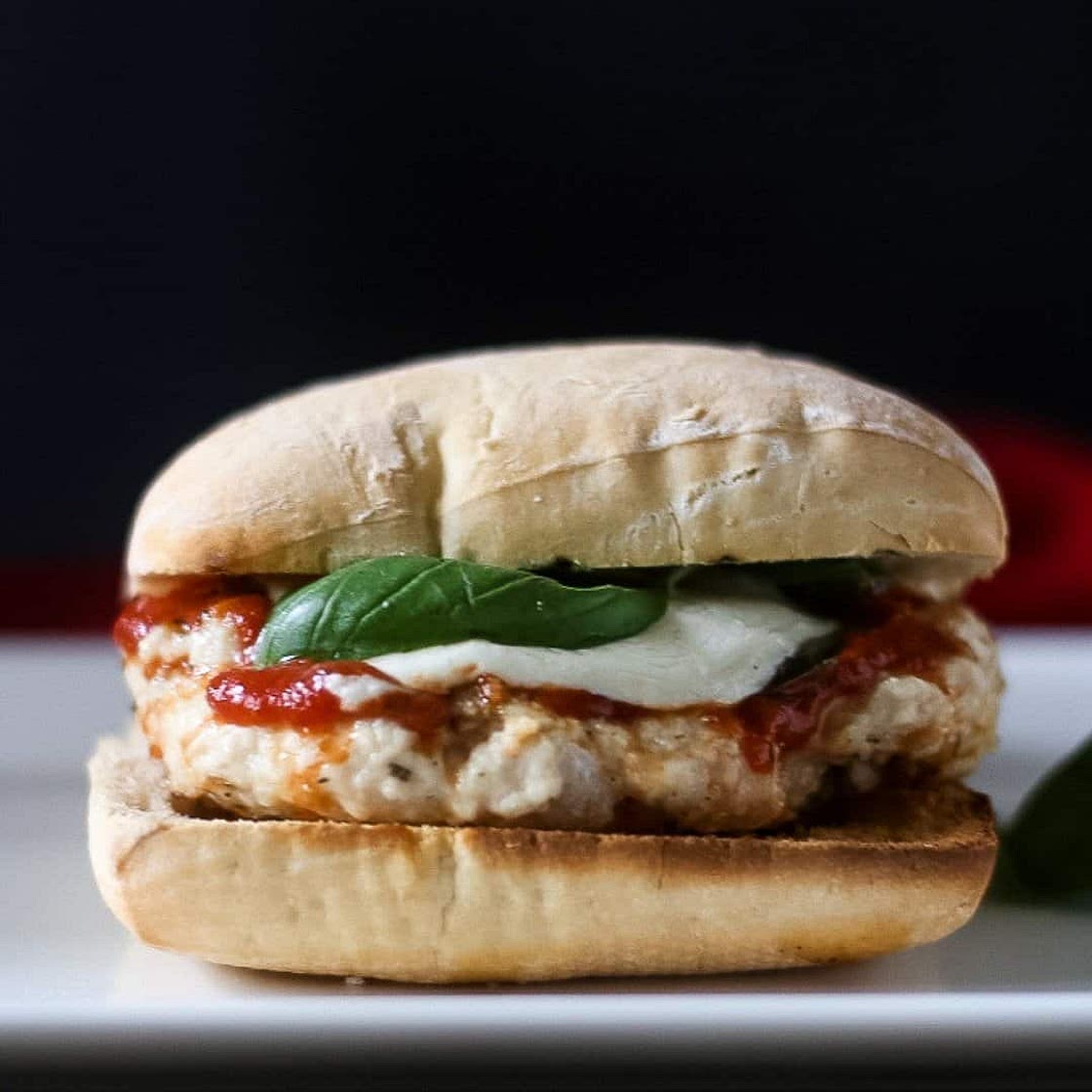Chicken Parmesan Burgers