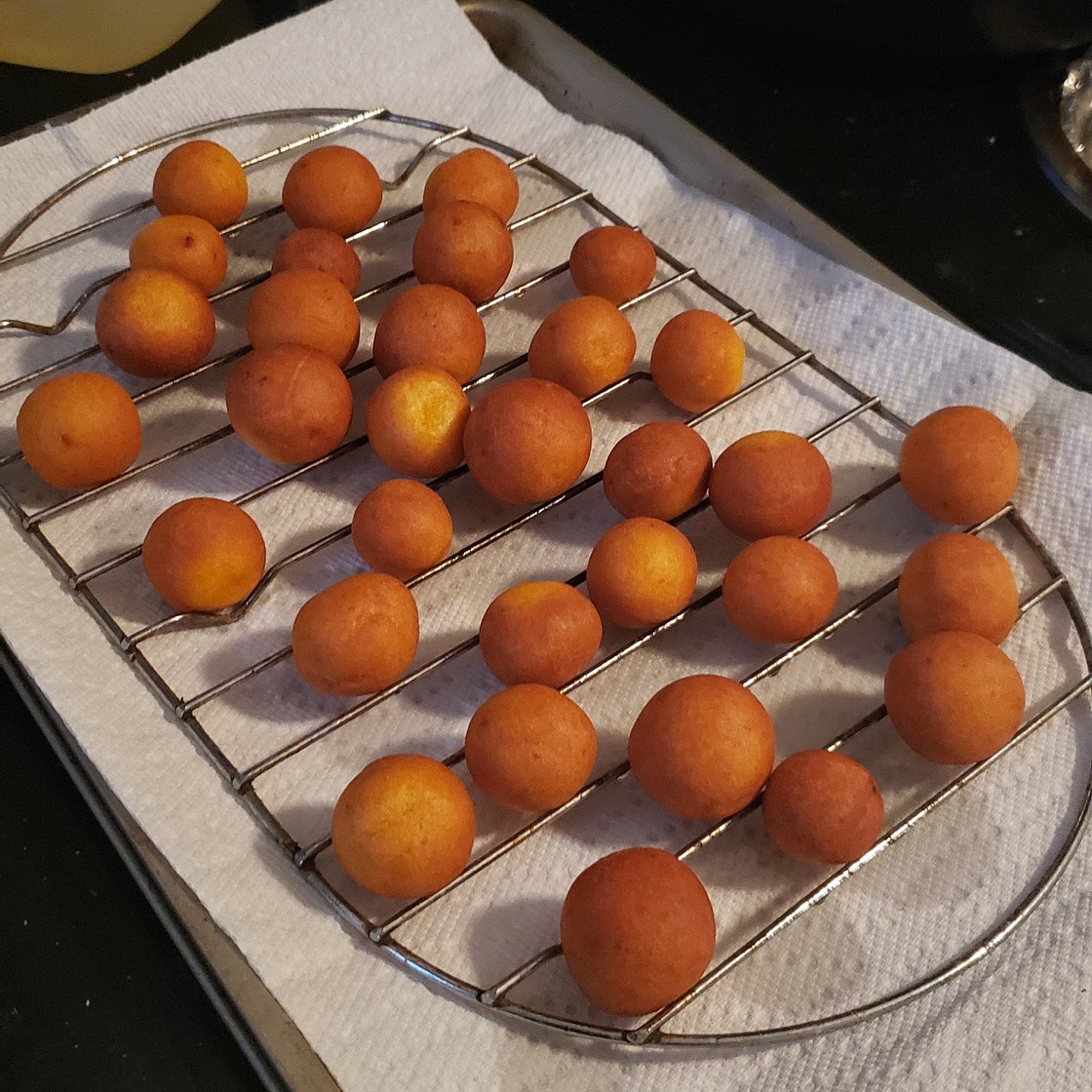 Sweet Potato Tapioca Balls