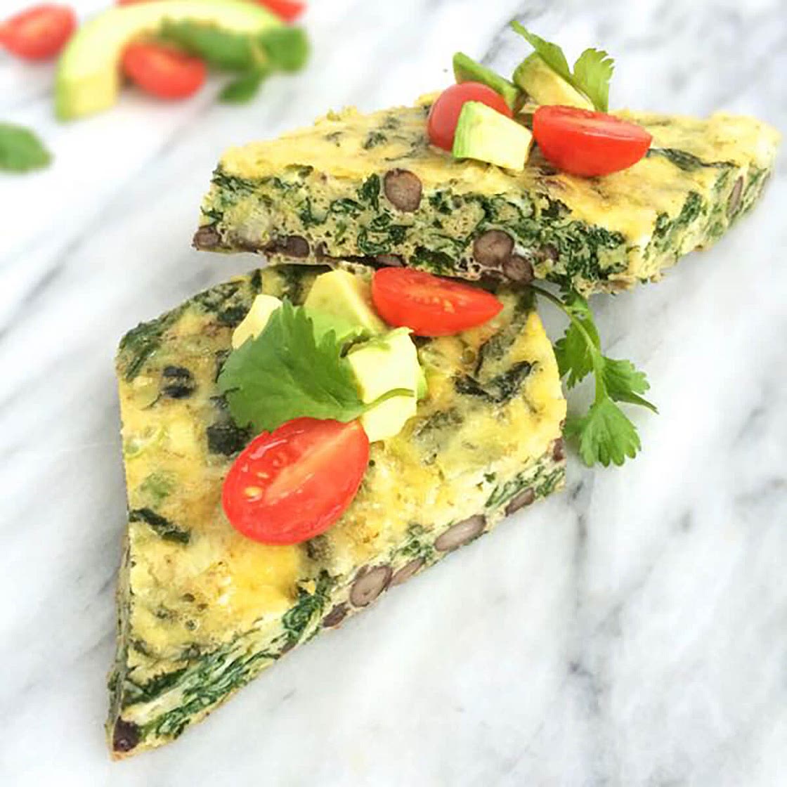 Mexican Egg Bake with Beans and Cheese