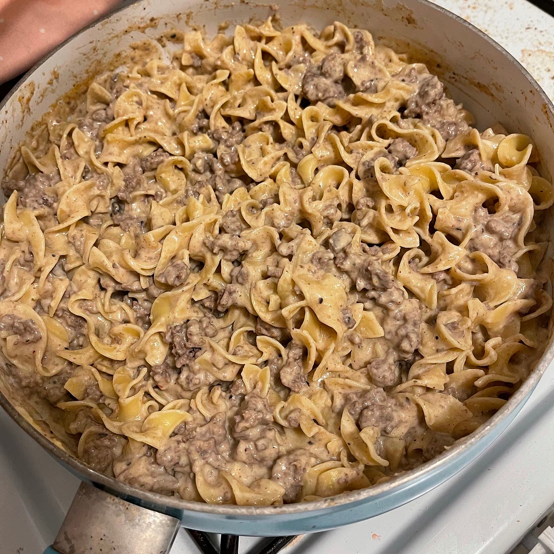 Beef Stroganoff Under 30 minutes