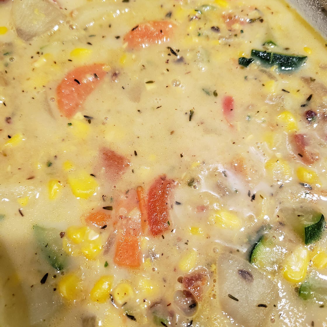 Zucchini Corn Chowder