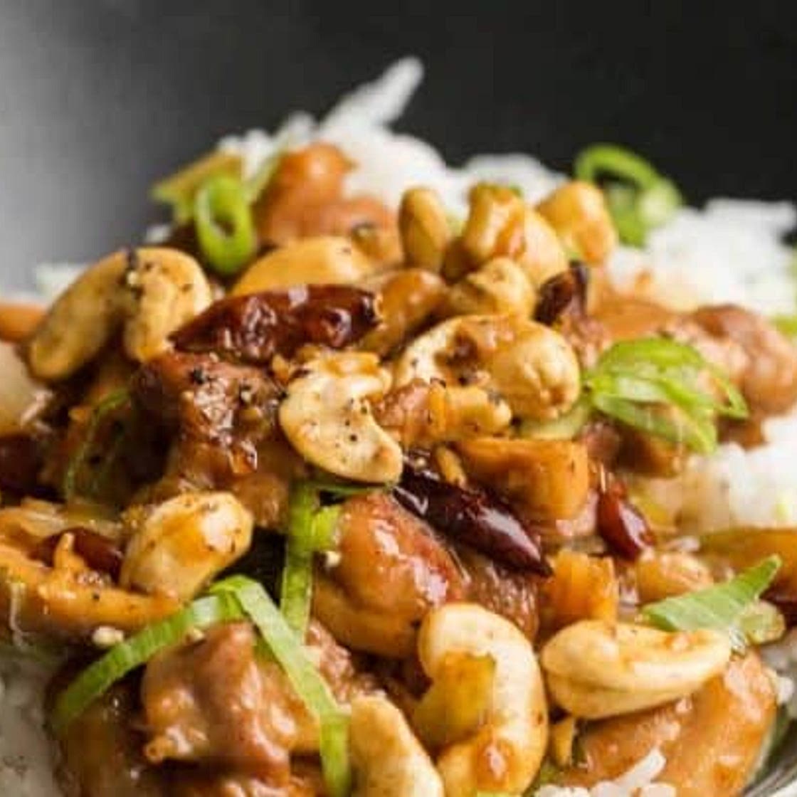 Spicy Cashew Chicken