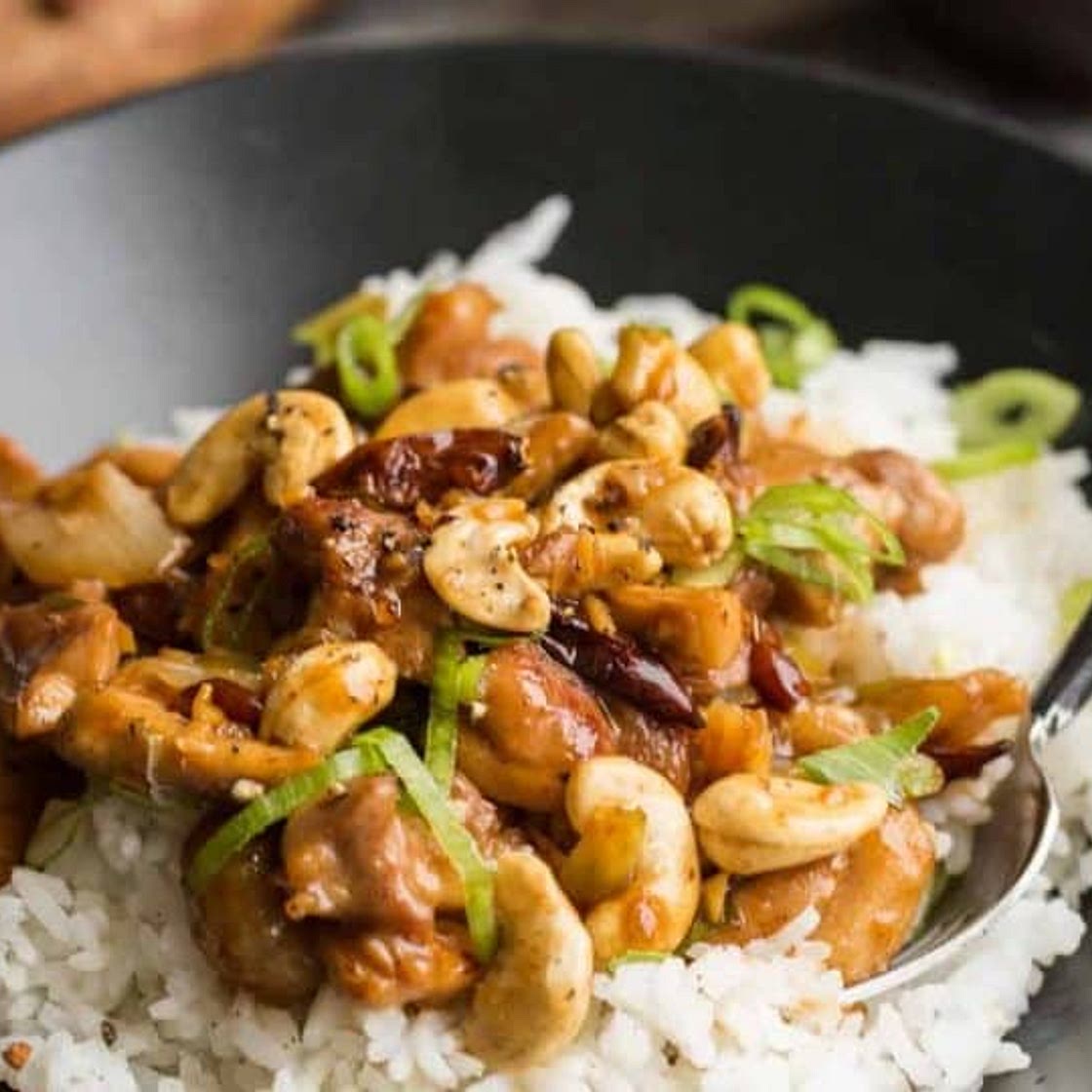Spicy Cashew Chicken