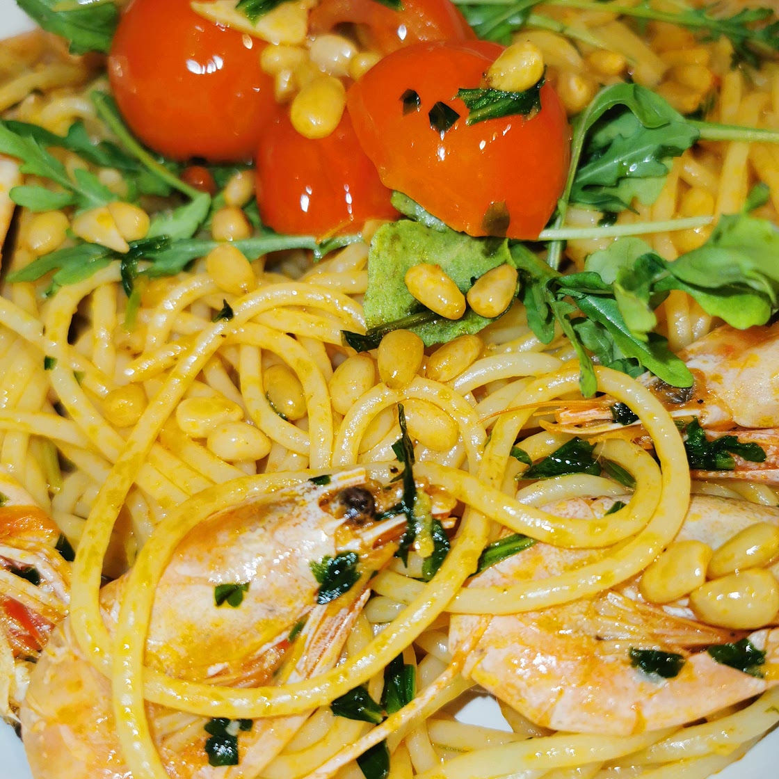 Prawn Spaghetti