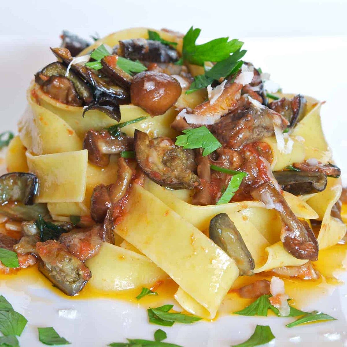 Eggplant Mushroom Recipe