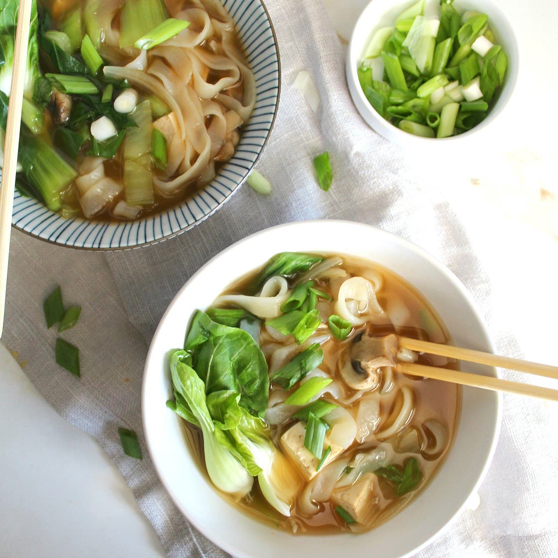 Asian Vegetable Noodle Soup