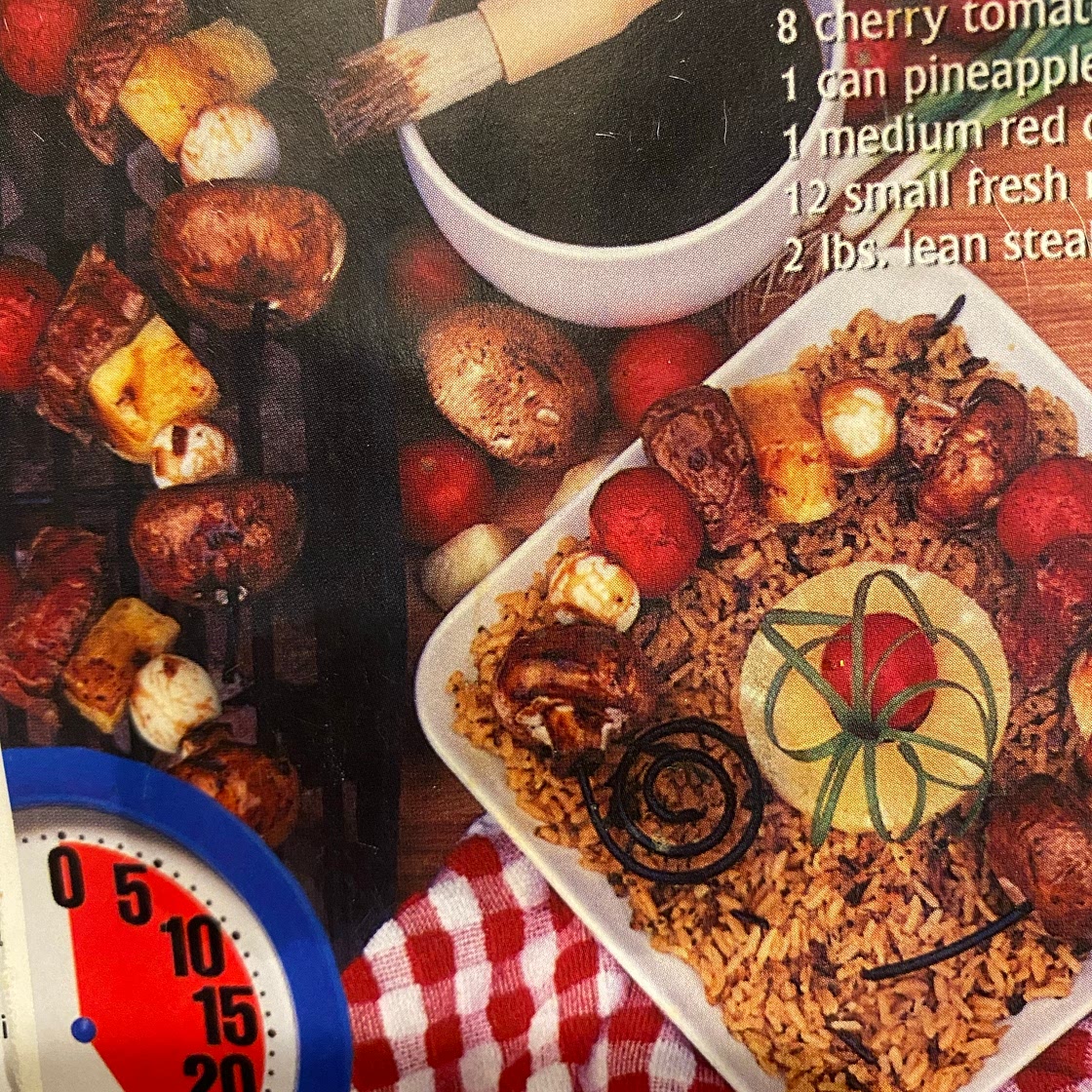 Pineapple Beef Kabobs