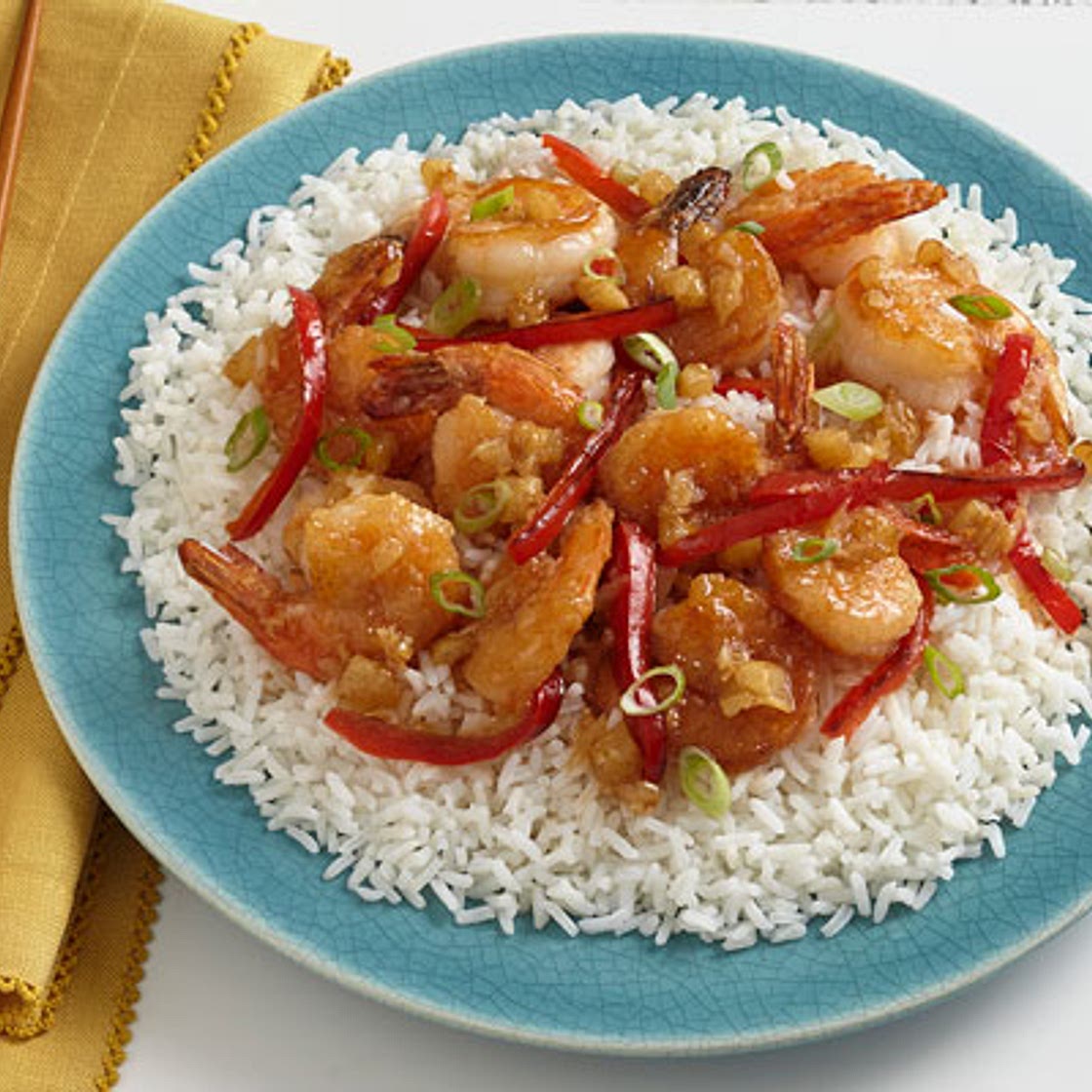 Orange Pineapple Shrimp