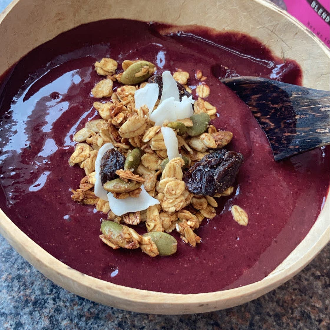 Cherry & Banana Smoothie Bowl