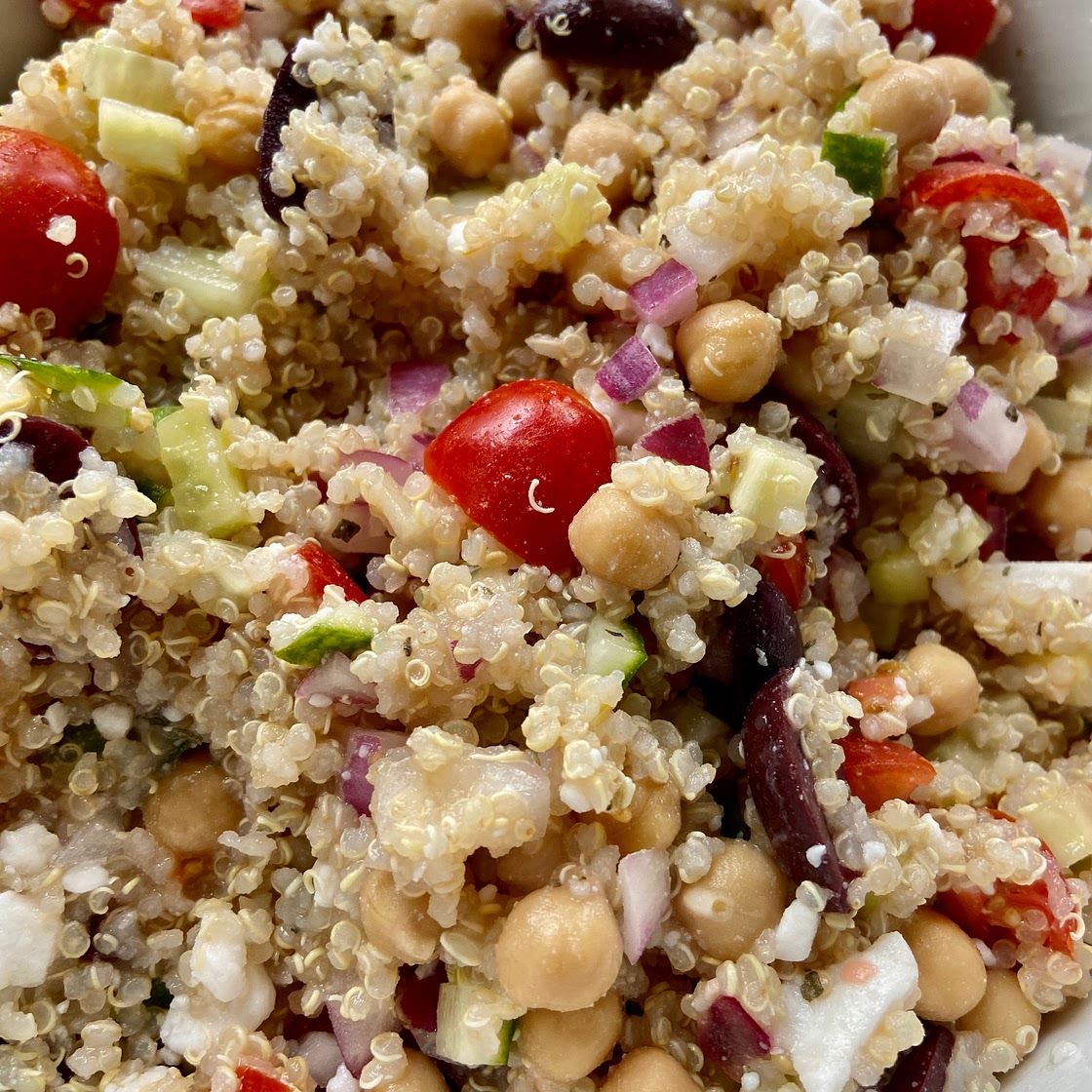 Mediterranean Quinoa Salad