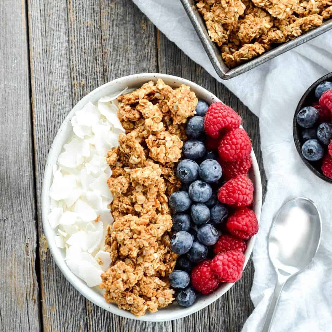 Healthy Peanut Butter Granola