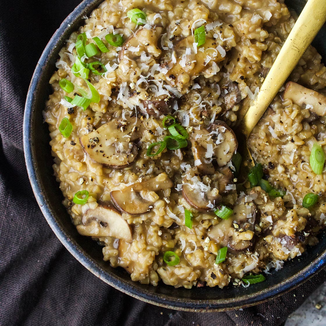Savoury Mushroom Oats