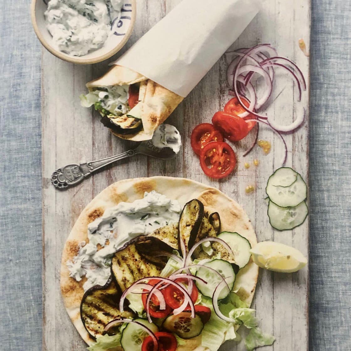 Eggplant Gyros