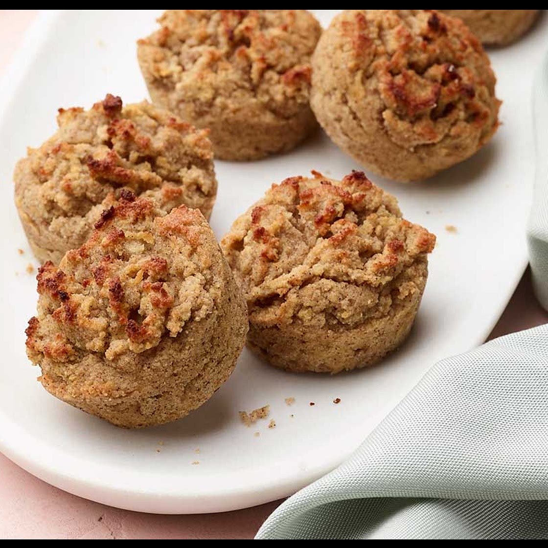 Low Carb Apple Spice Muffins