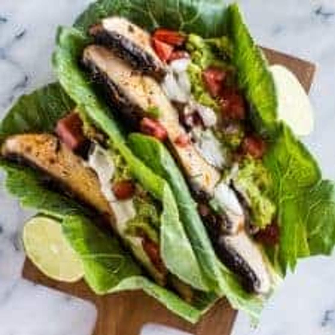 Harissa Portobello Mushroom "Tacos"
