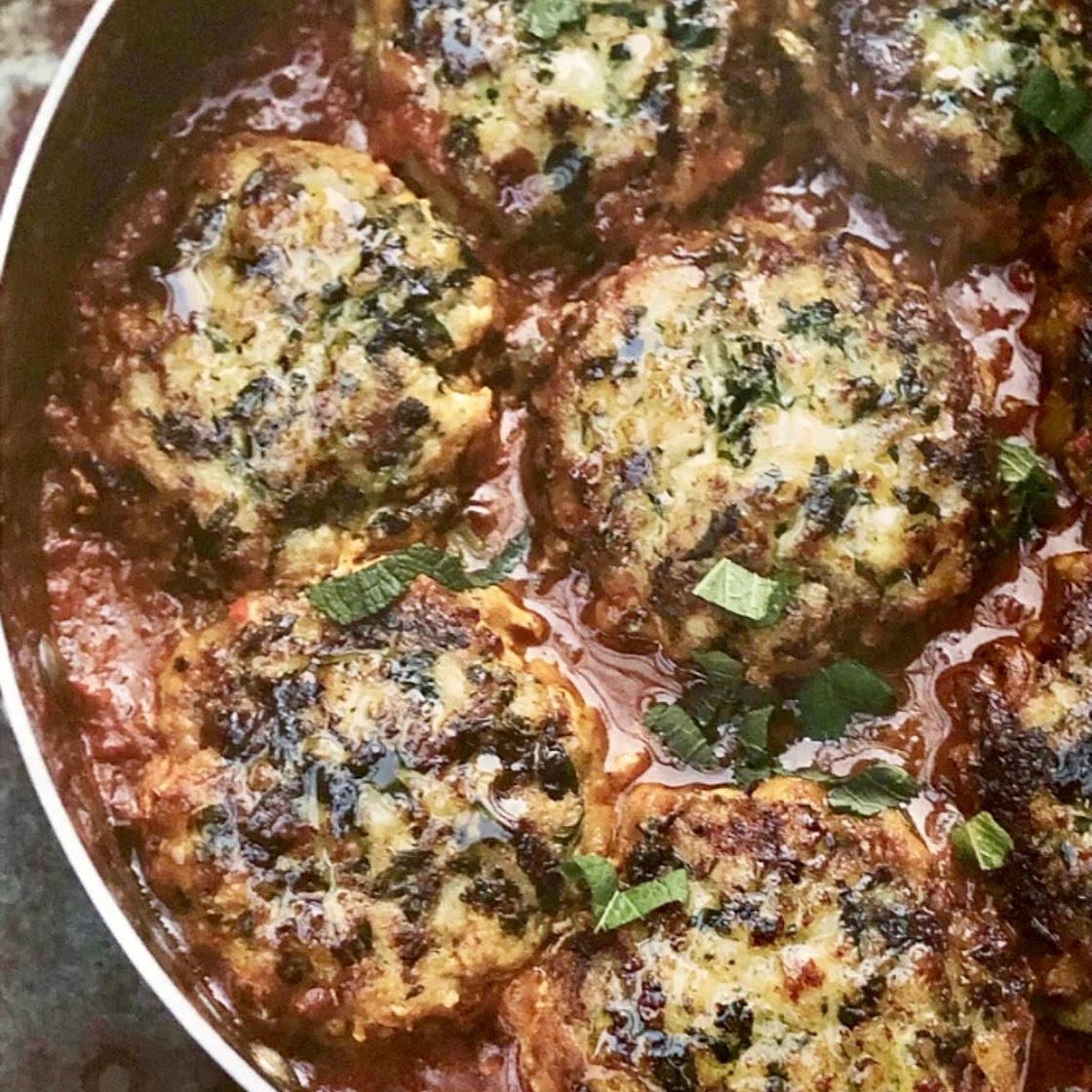 Cod Cakes in Tomato Sauce