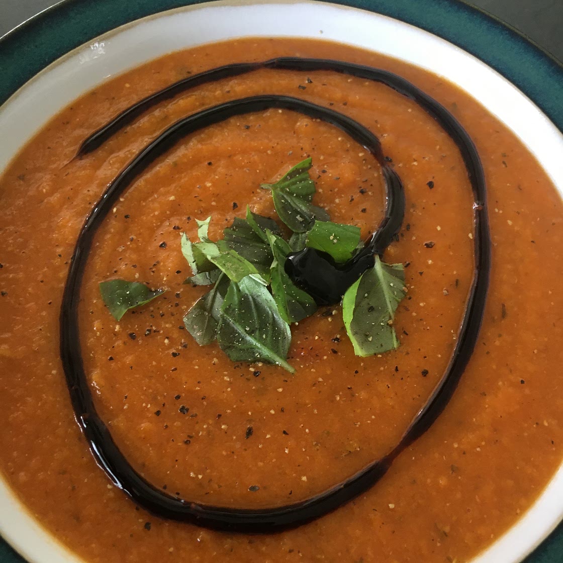 Carrot and lentil soup 