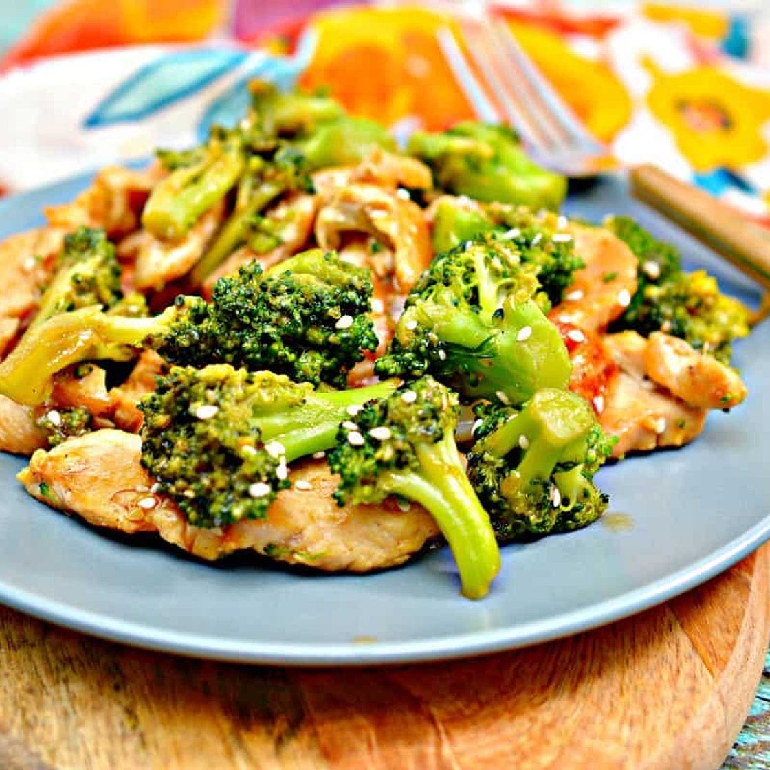 Keto Chinese Chicken and Broccoli
