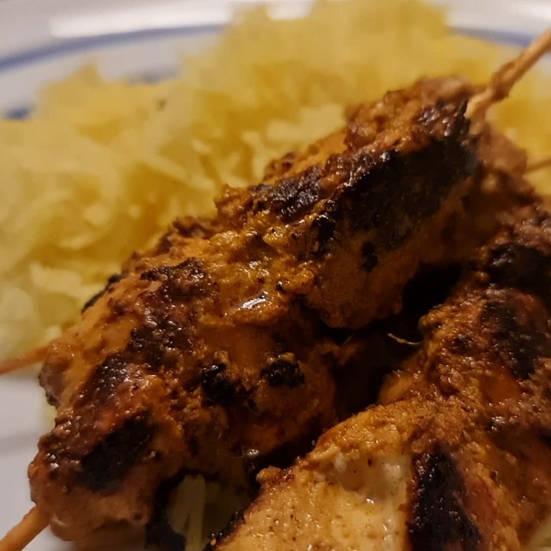 BouFamilyKitchen's Chicken Tikka Skewers