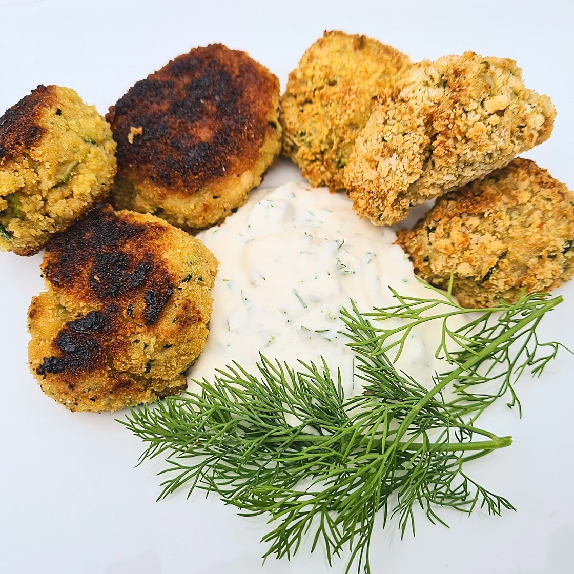Courgette & Walnut Frittas