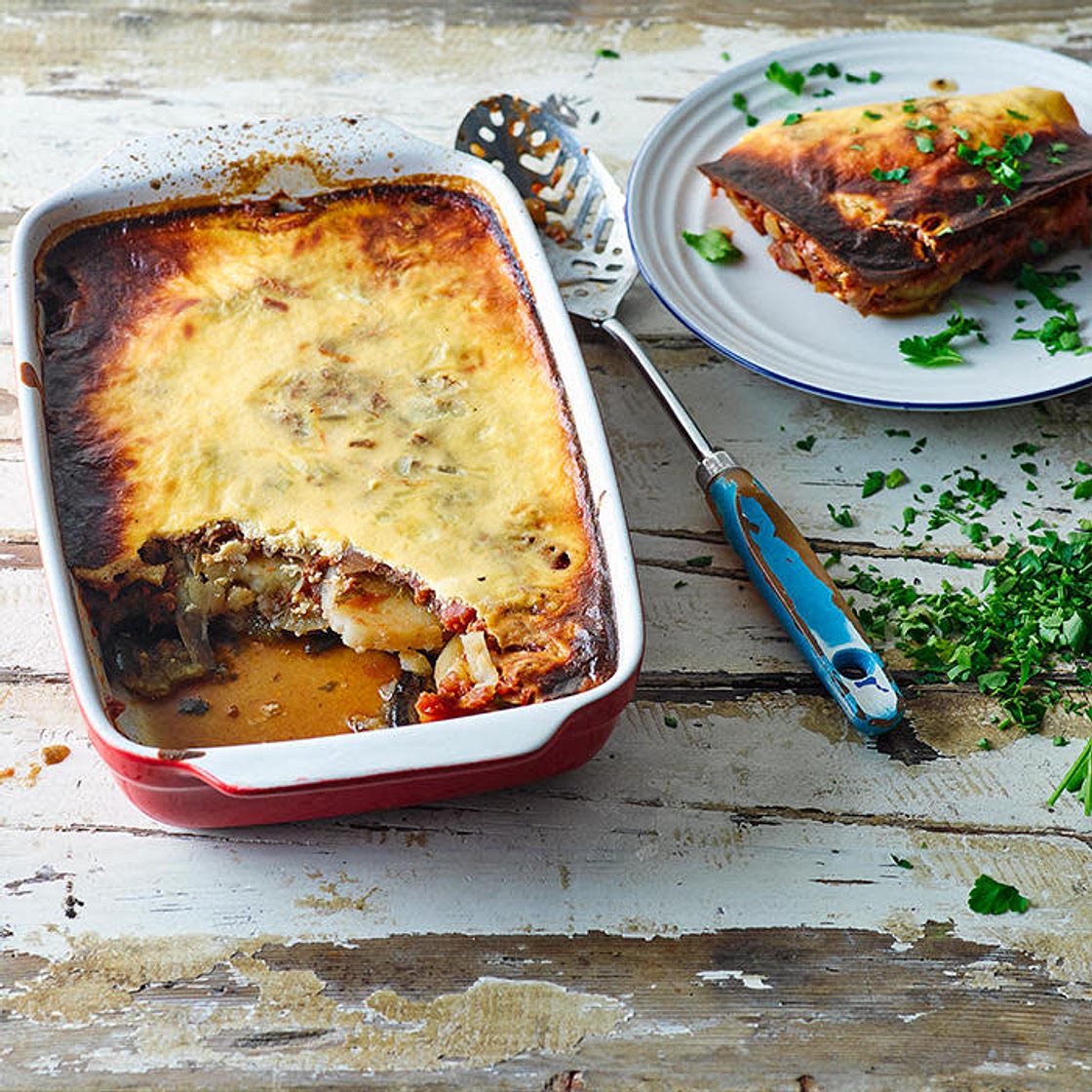 G - Melty Veggie Aubergine Moussaka