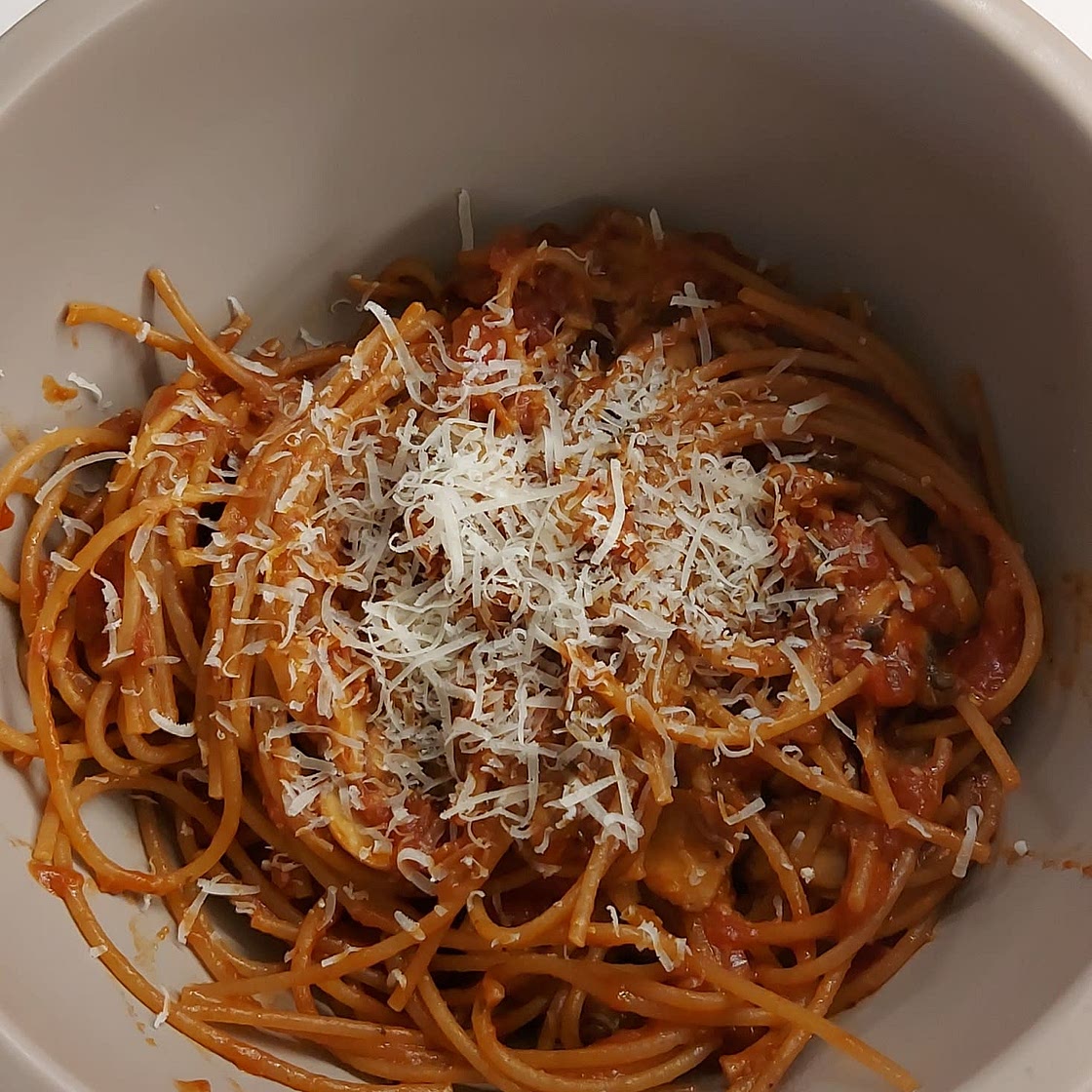 Mushroom Bolognese