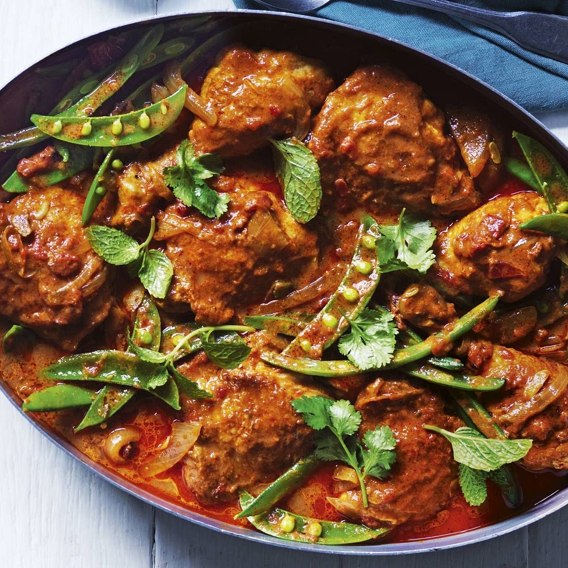Chicken curry tray bake recipe