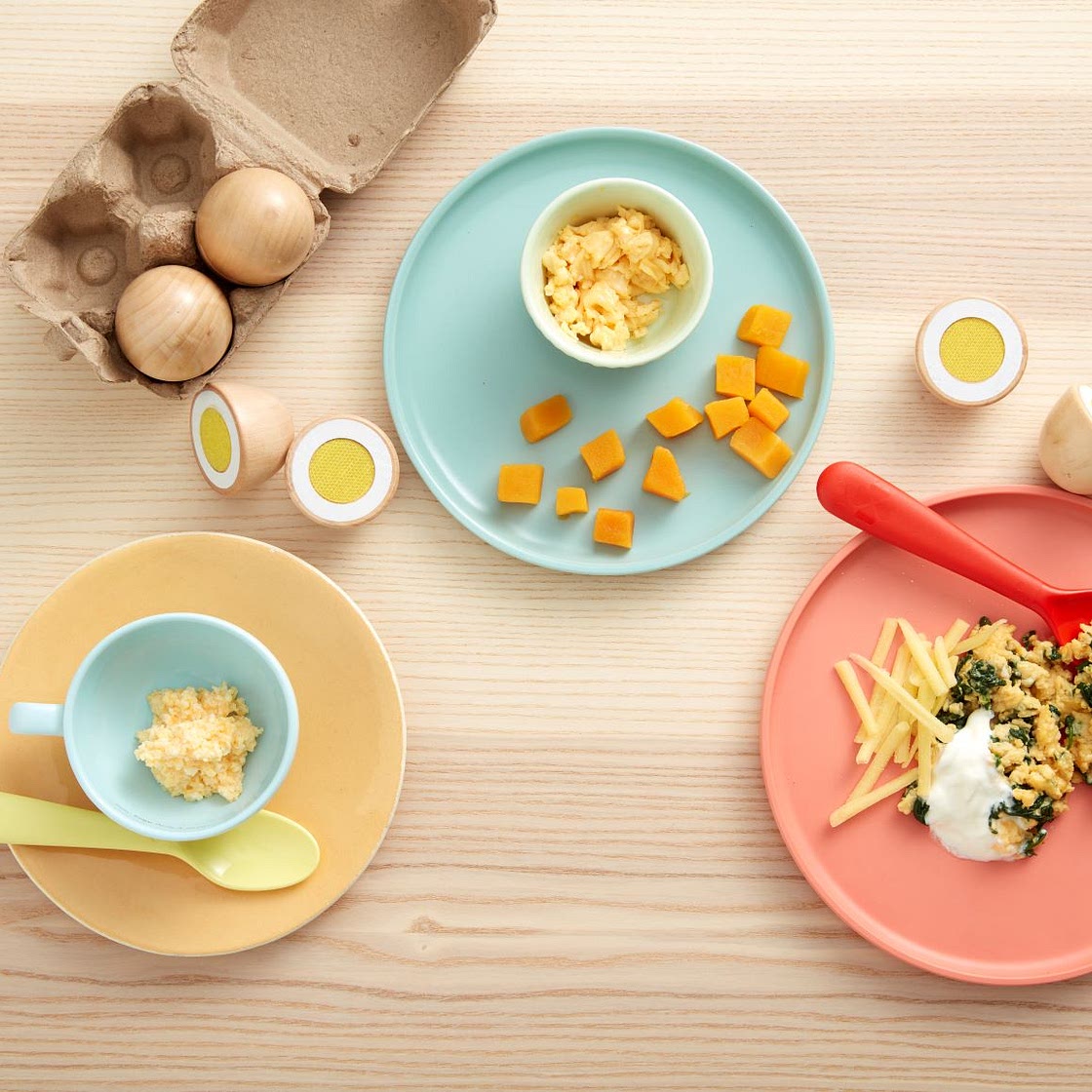 Introduction to eggs for infants