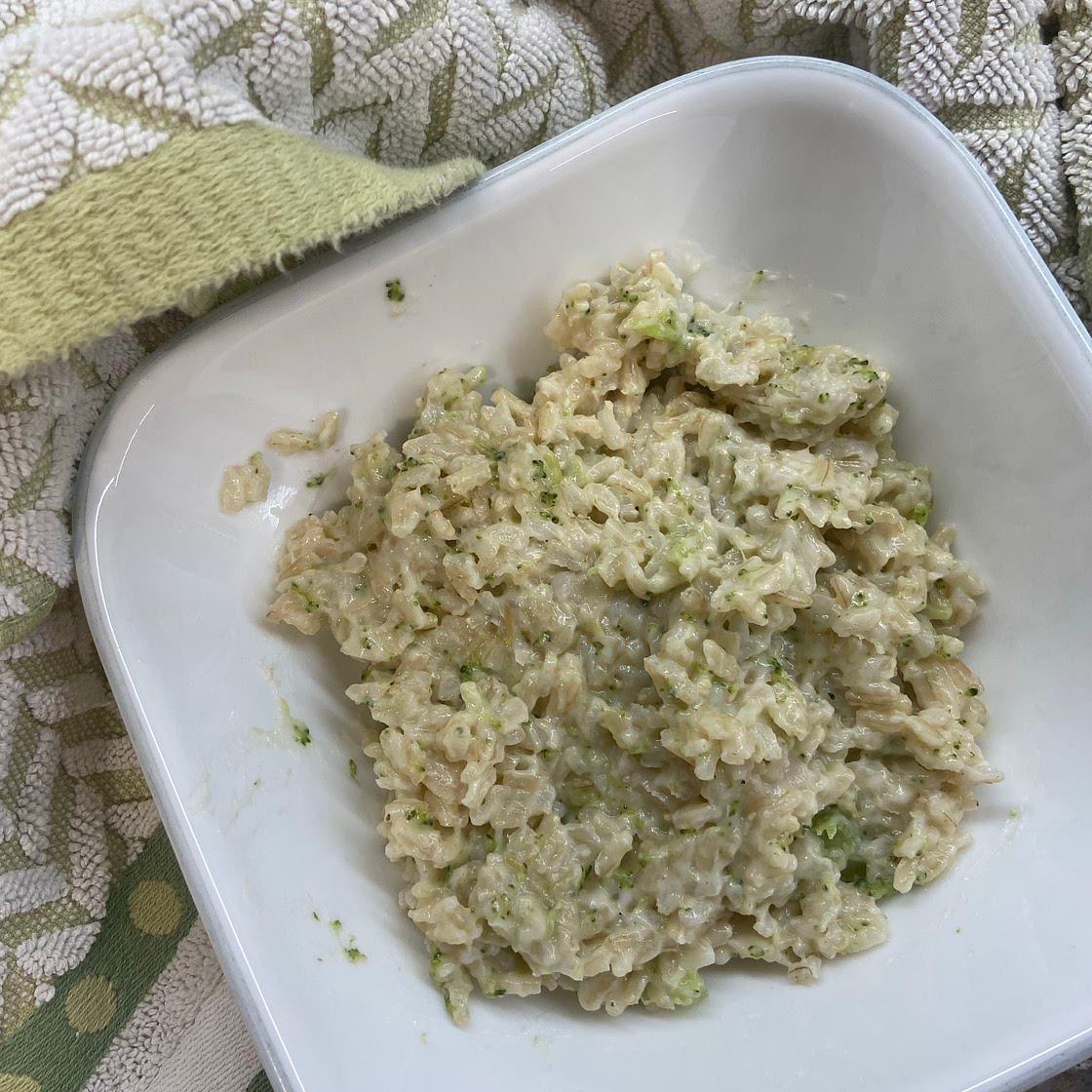 Creamy Broccoli n Cheese Rice