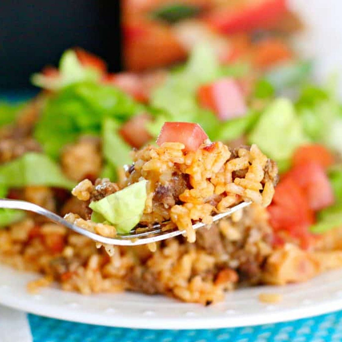 Taco Rice Skillet