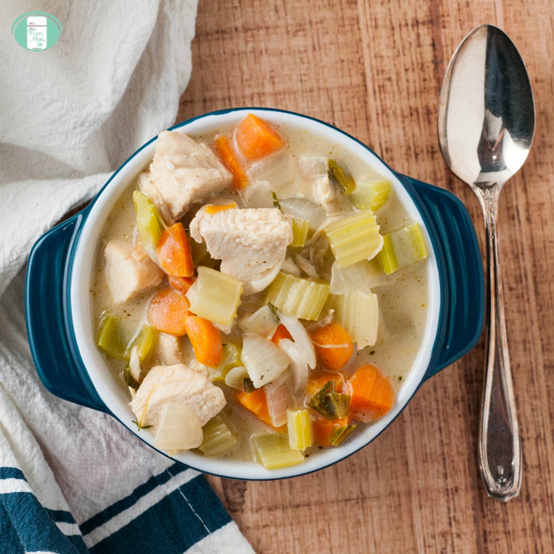 (FREEZER MEAL) Chunky Cream of Chicken Soup