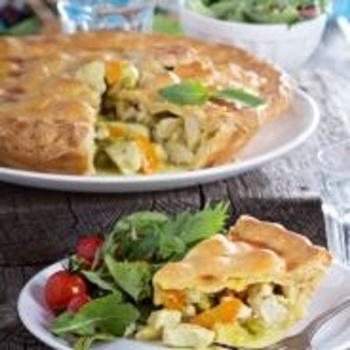 Curry Chicken Pie Recipe