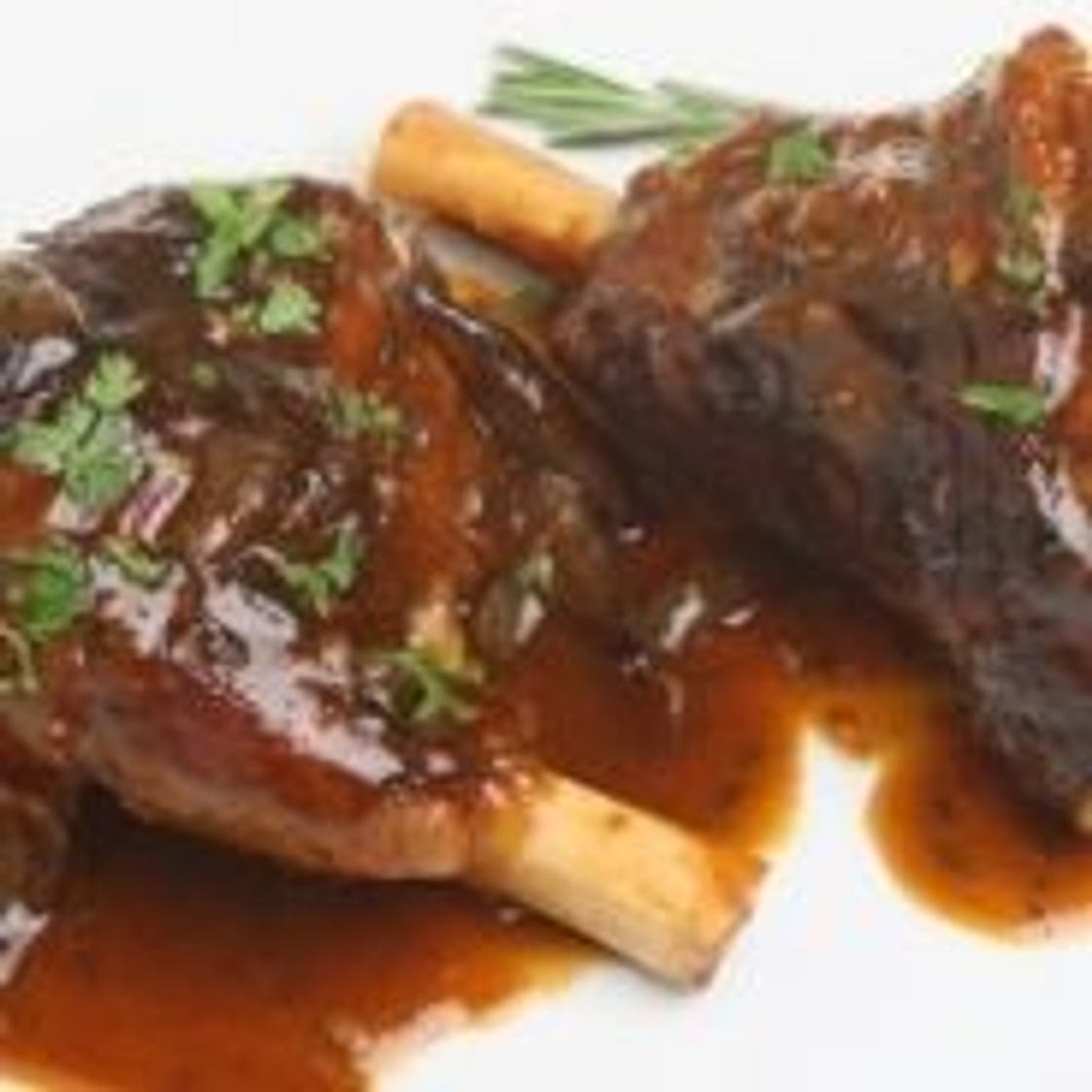 Slow Roasted Lamb Shanks