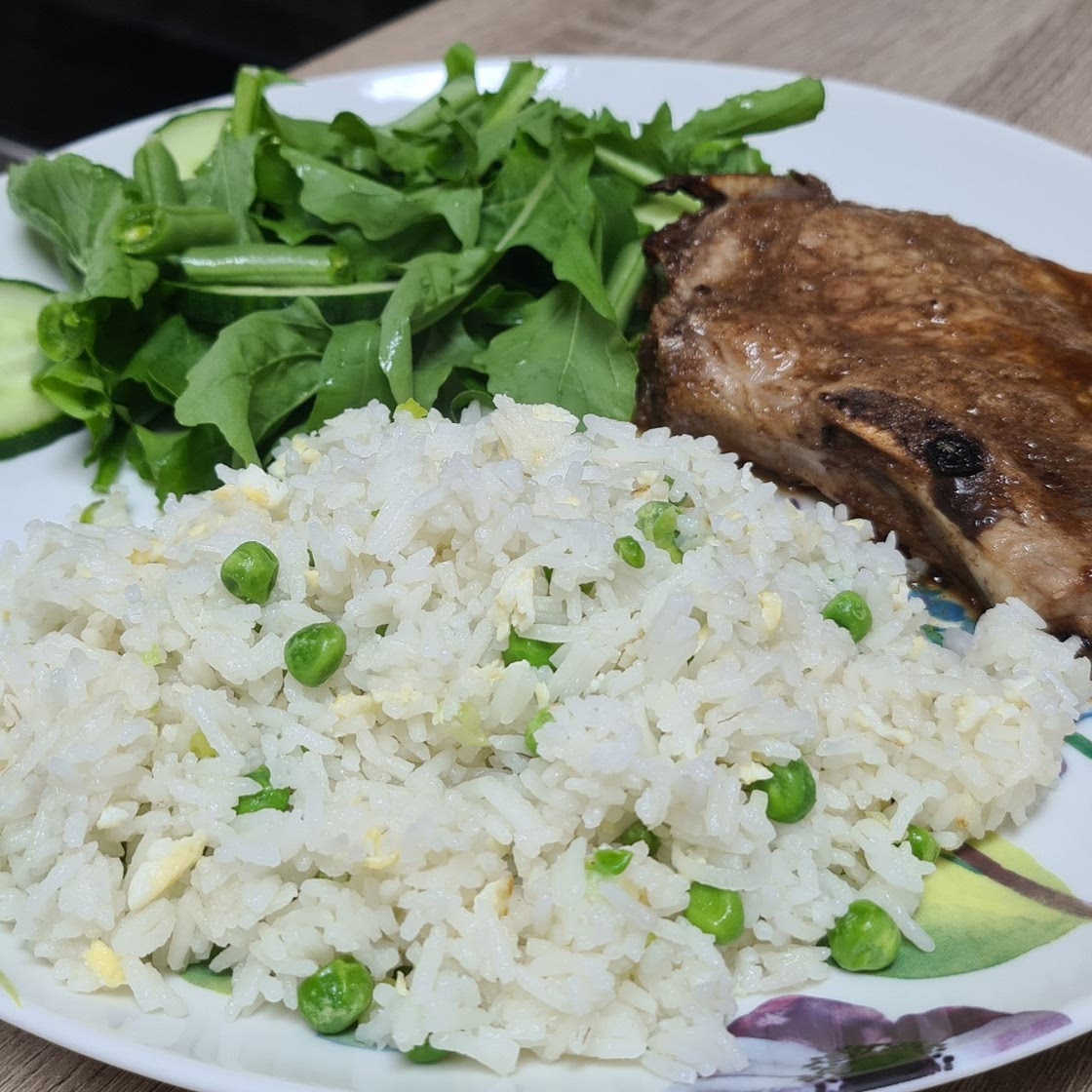 Honey and five-spice pork chops.