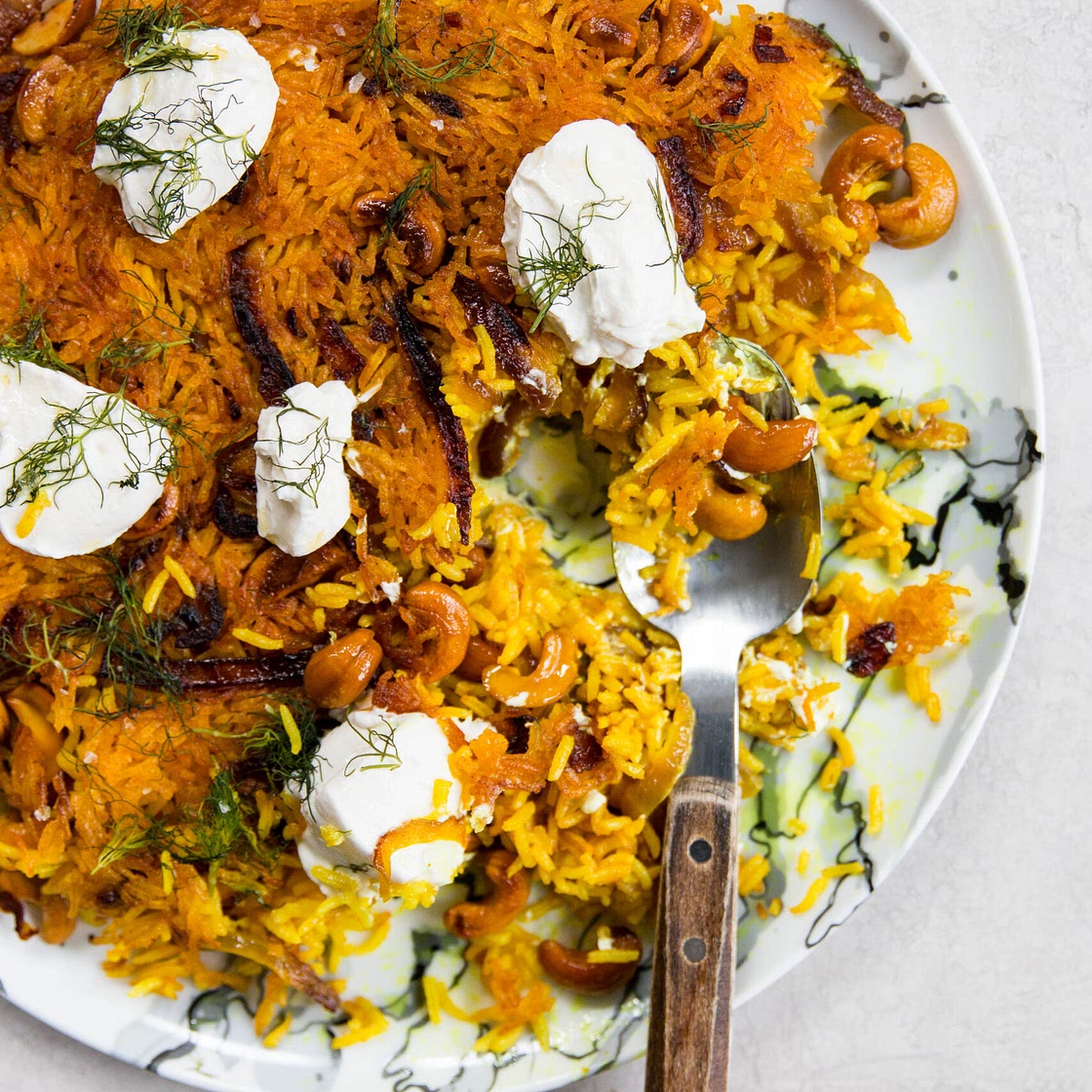 Crispy Cashew Rice